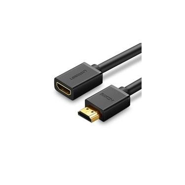 Imagem de Cabo Extensor Ugreen, HDMI Macho para Fêmea, 3m, Preto - UG-10145