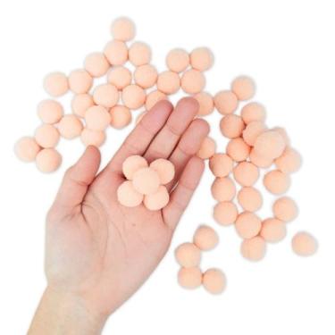 Imagem de Pompom 14mm Salmão Nº 147 Pacote Com 100 Unidades Kaftor