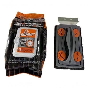 Imagem de Bbq Grill Churrasco Raspador Esponja Multifuncional