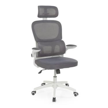 Imagem de Cadeira de Escritório Giratória Executiva Viena com Regulagem de Altur