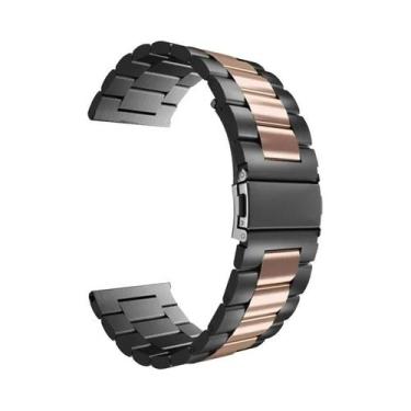 Imagem de Pulseira De Aço Inoxidável 22mm 20mm Para Samsung Galaxy Watch 3 4 5 G