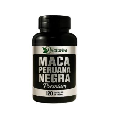 Imagem de Ma ca Perua na Negra Premium 500 mg 120 Cáps Natuvitae