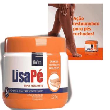 Imagem de Creme Hidratante Lisa Pé Bio Soft 120g Hidratação e Maciez