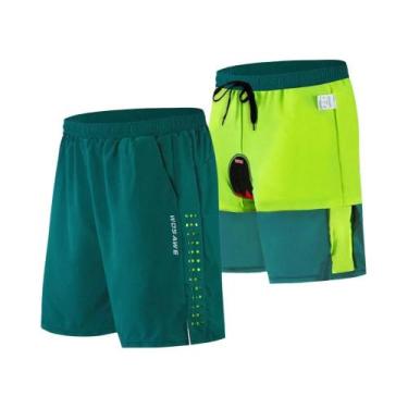 Imagem de Bermudas Masculinas Para Mountain Bike Com Almofada Interna WOSAWE, Ca