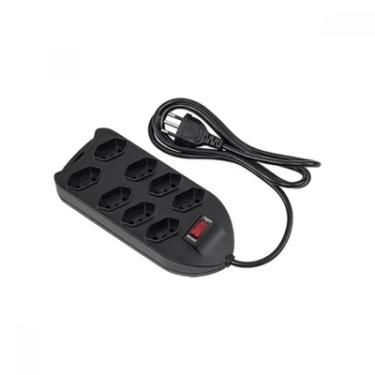 Imagem de Filtro de Linha Intelbras, com 8 Tomadas, EPE 1008+ PT - 4824004