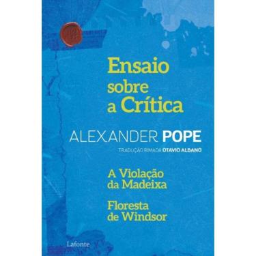 Imagem de Ensaio Sobre a Crítica - a Violação Da Madeixa Floresta De Windsor