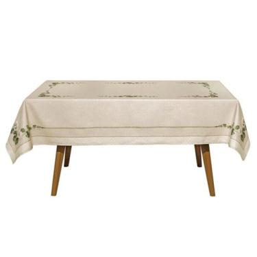 Imagem de Toalha Mesa Botanica D Dohler 1,60x2,70m Retangular 8lugares - Döhler