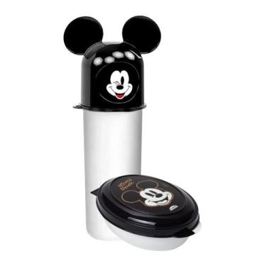 Imagem de Kit Porta Escova Dental Case Estojo Ludico + Saboneteira Infantil Esco