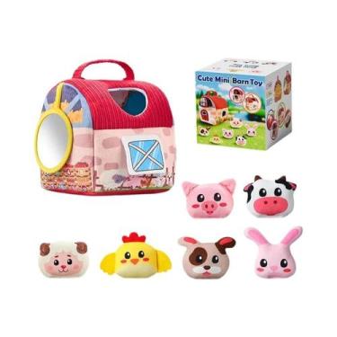 Imagem de Brinquedo De Colmeia Para Bebês De 6-12 Meses, Com 5 Elementos Sensori