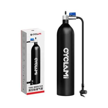 Imagem de Cilindro De Gás/Válvula De Ar De Alumínio 1.3L Para Inflar Pneus De Bi