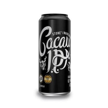 Imagem de Cerveja Cacau IPA Stone e Bodebrown Lata 470ml American IPA
