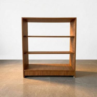 Imagem de Balcão Com Prateleira 100% Mdf Lojas E Comércios Amadeirado Desmontado - Suprema Móveis