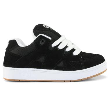 Imagem de Tênis Qix Plaza 2 Retro Preto Robusto Fat Lace Cadarço Extra-Masculino