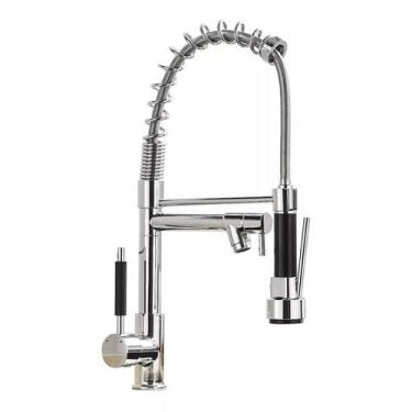 Imagem de Torneira Cozinha Gourmet Monocomando 50cm Cromada P/ Bancada - Stillus