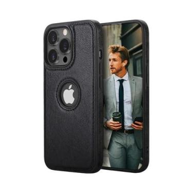 Imagem de Capa De Telefone Em Couro PU À Prova De Choque Para iPhone 16 15 14 13
