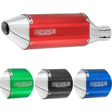 Imagem de Escape / Ponteira + Curva Inox Coyote Performance - CG 160 Titan - Hon