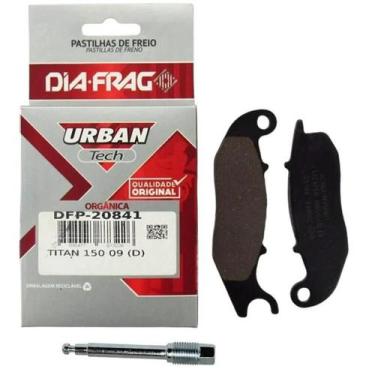 Imagem de Pastilha Freio Dianteiro, Parafuso Titan 150 09.14/ Fan 160 16.17 - Di