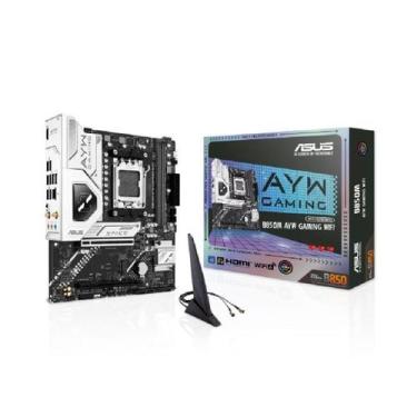 Imagem de Placa Mãe Asus B850M AYW GAMING WIFI AM5 2xDDR5 AMD B850 mATX