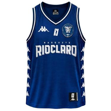 Imagem de Camisa Rio Claro Kappa Regata Uniforme 1 Torcedor - Masculino-Masculino