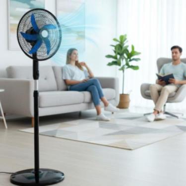 Imagem de Ventilador de Pé Pedestal Silencioso 3 Velocidades Voltagem:220V - STA