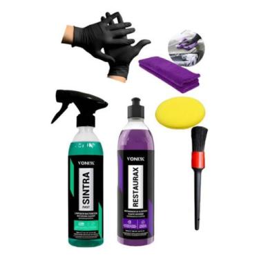 Imagem de Kit Restaurax Restaurador Plástico Painés Sintra Fast Vonixx