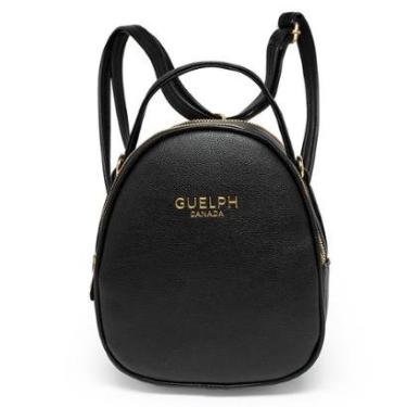 Imagem de Mini Mochila Feminina Bolsa Transversal Alça Removível Reforçada Resistente a Água-Femi...