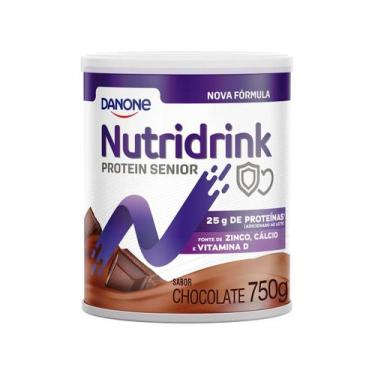 Imagem de Complemento Alimentar Nutridrink Protein Senior, 750g, Chocolate
