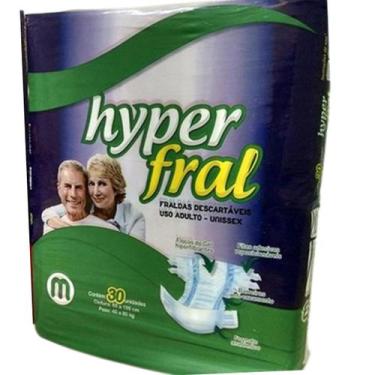 Imagem de Fralda Geriatrica Hyperfral Mega Tamanho:M, M