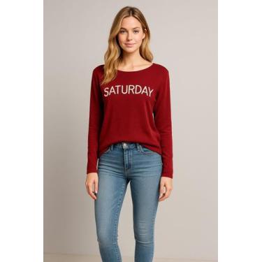 Imagem de Blusa De Frio Feminina Casul Days Várias Cores - SAK Modas, Rosa, Únic