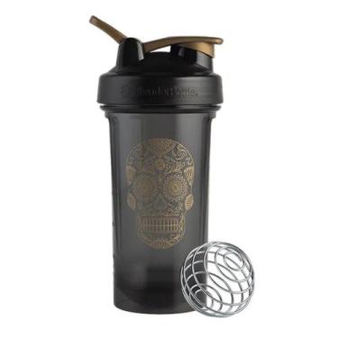 Imagem de Coqueteleira Blender Bottle PRO Series Sugar Skull 24OZ/709ml, Preto