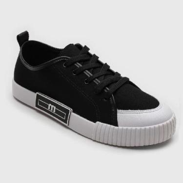 Imagem de Tênis moleca 5740.102, Preto, 38