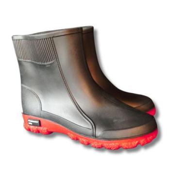 Imagem de Bota Chuva Motociclista Moto Motoboy Motoqueiro Impermeável - Gp Tech,