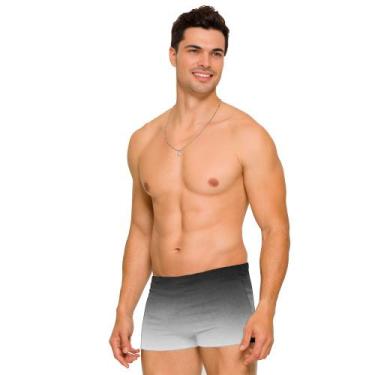 Imagem de Sunga Masculina Boxer Lisa Adulto Praia Uv50 Piscina Natação - anjo da