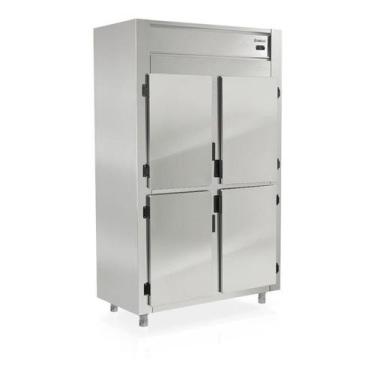 Imagem de Refrigerador Comercial 4 Portas Inox GREP-4P Gelopar, 220V
