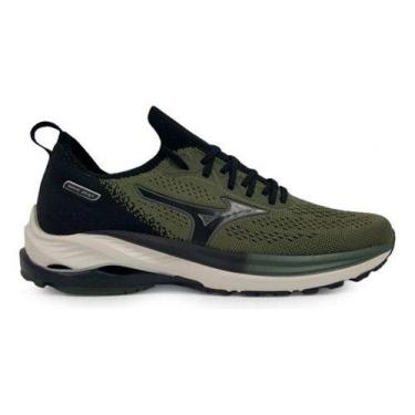 Imagem de Tênis Mizuno Wave Zest Masculino, Verde, Musgo, 43 BR