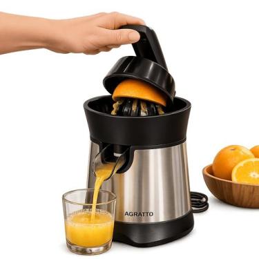 Imagem de Espremedor De Frutas Agratto Aroma 120w Preto Inox MCSB, 110V