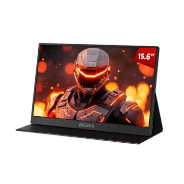 Imagem de Monitor Portatil Pcyes Quartzo Q15F 15,6 Flat Fhd Ips 60Hz 5Ms Mini Hd