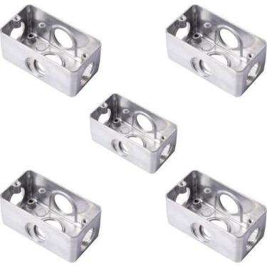 Imagem de Kit5 condulete multiplo x 1 12 tramontina