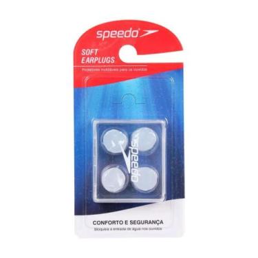 Imagem de Speedo Protetor De Ouvido 537369, Transparente, UN