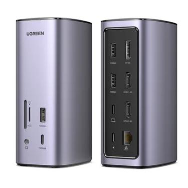 Imagem de Estação De Acoplamento Ugreen, USB C, 12 Em 1, Multifuncional