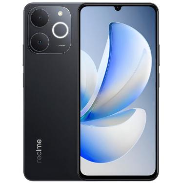 Imagem de Celular Realme Note 70 RMX5313 256GB 8GB RAM Tela 6.74" Obsidian Preto