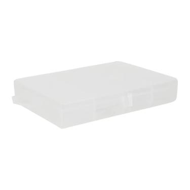 Imagem de Estojo Multiuso Mini com 8 Divisórias Fixas EP-190 Plástico Resistente Organizador Portátil Preto Emifran