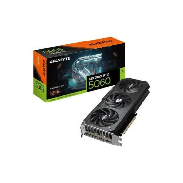Imagem de Placa de Vídeo GV-N5060GAMING OC-8GD com Geforce RTX 5060 e Memória 8GB GDDR7 Preto Gigabyte