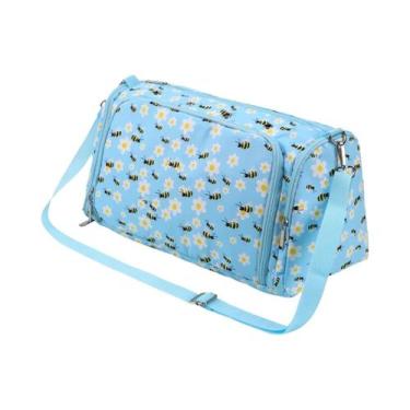 Imagem de Bolsa De Armazenamento De Lã Impermeável Para Crochê, Bolsa De Viagem 