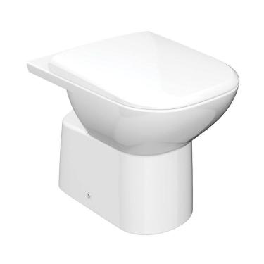 Imagem de Combo Vaso Sanitário Convencional Lorenzetti Loren Lead Branco