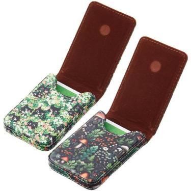 Imagem de Porta-cartões de visita Outus PU Leather para homens e mulheres