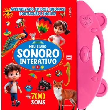 Imagem de Livro - Meu Livro Sonoro Interativo - Português e Inglês - Rosa