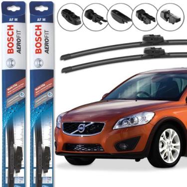 Imagem de Par Palheta Original Bosch Multiclip Volvo C30 2006 a 2012