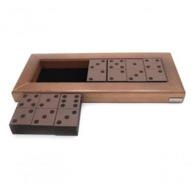 Imagem de Jogo de Mesa 182025 com Peças em Madeira de Reflorestamento e Recouro com Base Revestida em Veludo Branco Goods