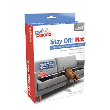 Imagem de Pet Parade Stay Off! Tapete – Repelente sônico para cães e gatos, marrom, 1 unidade (pacote com 1)